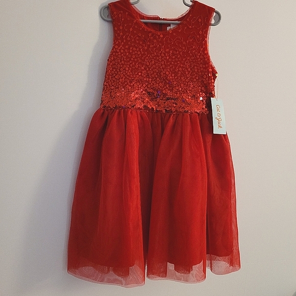 Cat & Jack Beautiful Red Dress - Picture 5 of 6